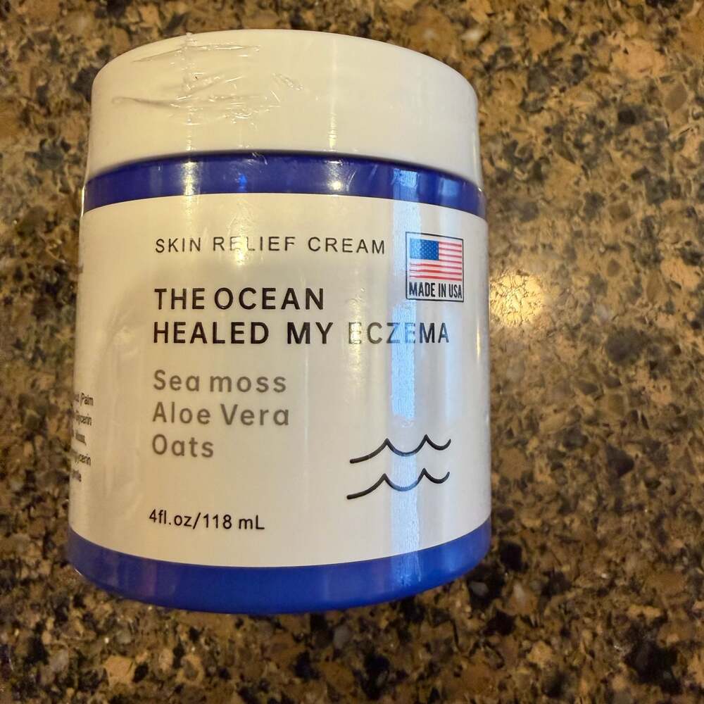 Healed By The Ocean The Ocean Healed My Eczema Skin Relief Cream